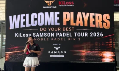 KiLoss Samson Padel Tour Resmi Dibuka, Siapkan Hadiah dan Doorprize hingga Ratusan Juta