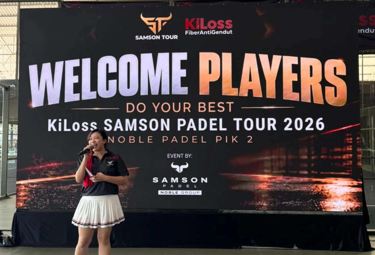 KiLoss Samson Padel Tour Resmi Dibuka, Siapkan Hadiah dan Doorprize hingga Ratusan Juta