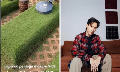 Lampu Solar Panel di Makam Vidi Aldiano Hilang Dicuri