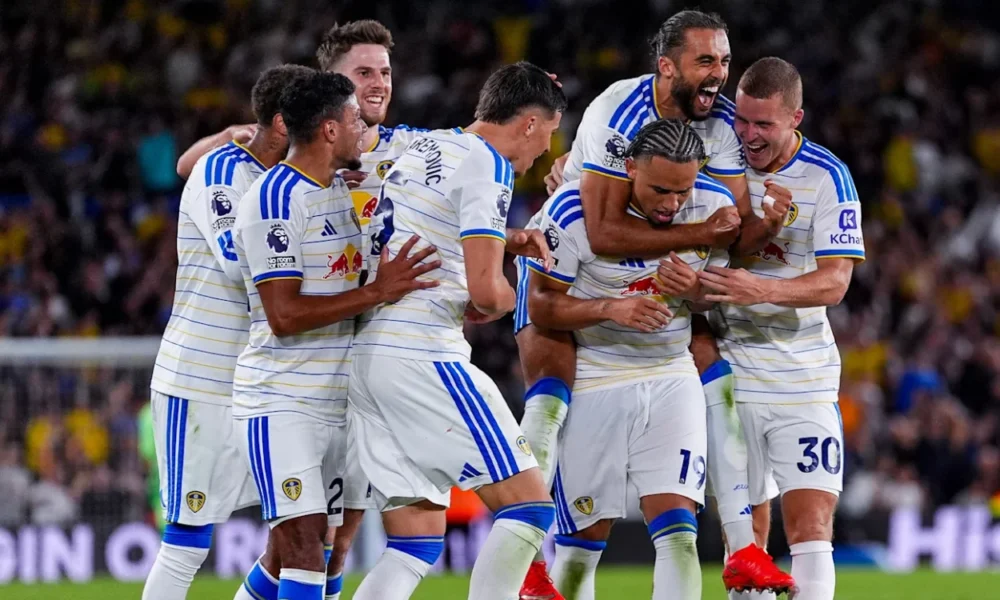 Leeds vs Newcastle 4 1 Tundukkan Newcastle, Leeds Pesta Gol