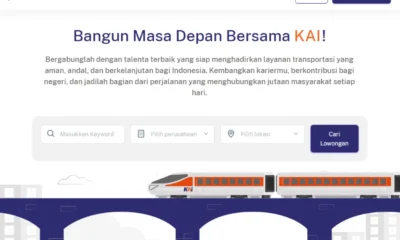 Link Rekrutmen KAI 2026, Ini Website Resmi untuk Daftar
