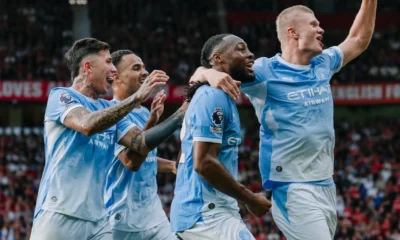 MU vs Man City 0 1 Bermain 10 Pemain, The Citizens Bungkam Setan Merah di Old Trafford