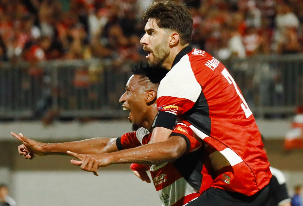 Madura United vs PSIM 2 1 Tertinggal di Babak Pertama, Madura United Comeback