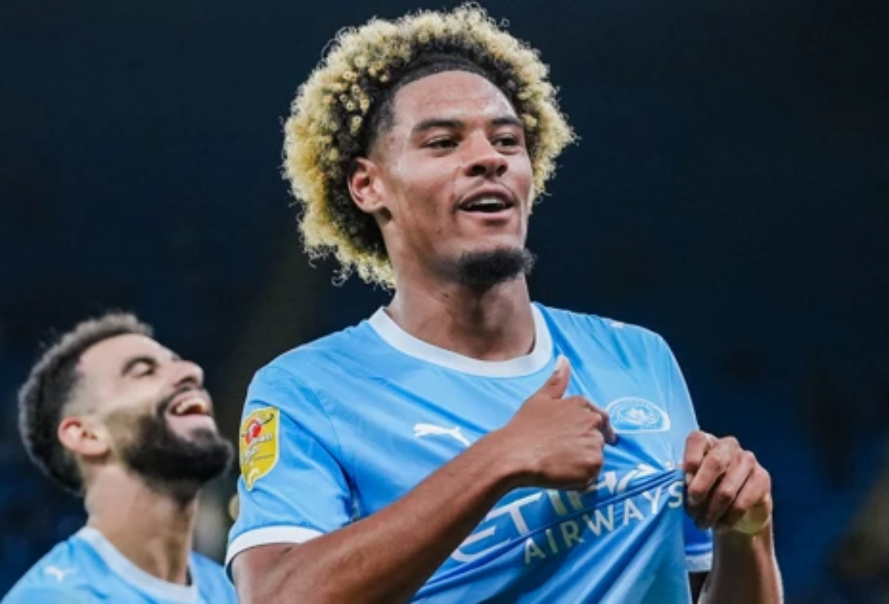 Man City vs Norwich 5 0 Floyd Samba Brace, The Sky Blues Pesta Gol