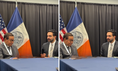 Momen Hangat Pramono Anung Bertemu Zohran Mamdani di New York