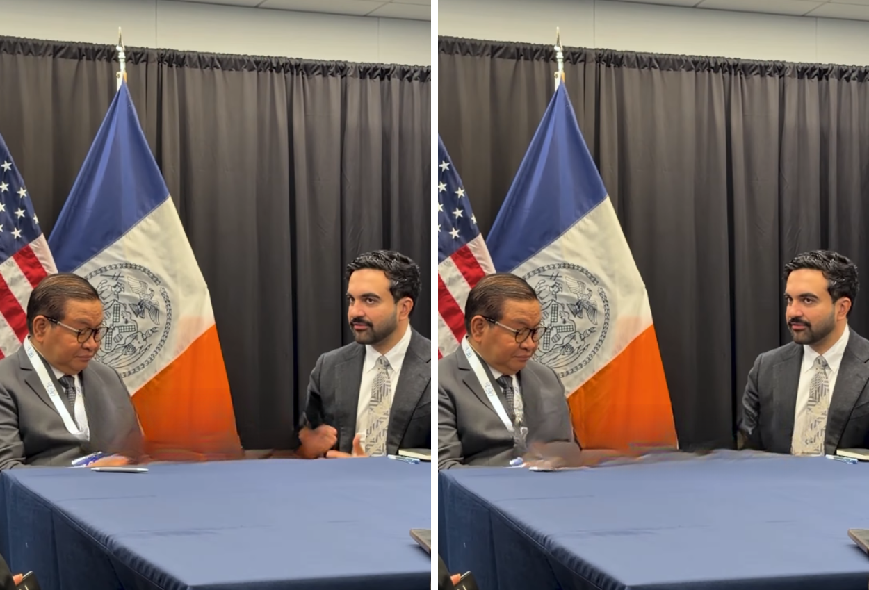 Momen Hangat Pramono Anung Bertemu Zohran Mamdani di New York