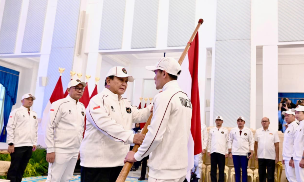 Momen Prabowo Lepas 432 Atlet Asian Games XX 2026 Tunjukkan Anak Indonesia Itu Tangguh