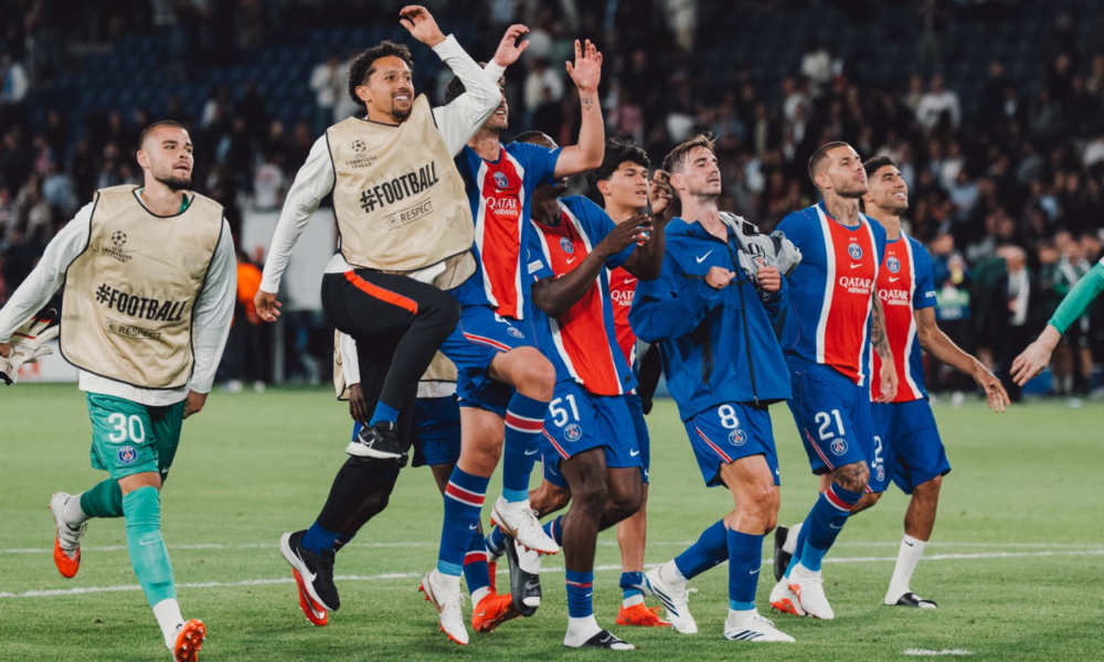 PSG vs Slovan Bratislava 6 1 PSG Pesta Gol lewat Hattrick Ferran dan Brace Dembele