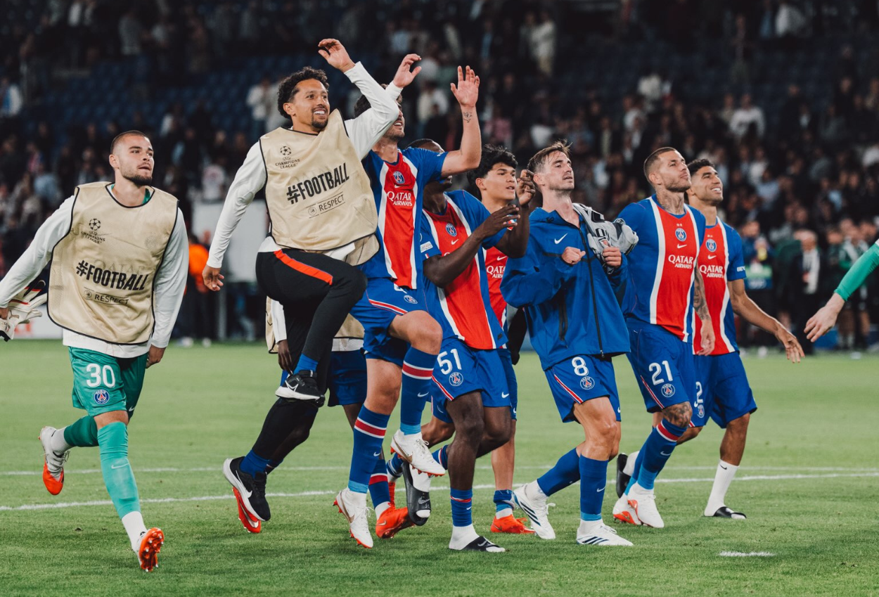 PSG vs Slovan Bratislava 6 1 PSG Pesta Gol lewat Hattrick Ferran dan Brace Dembele