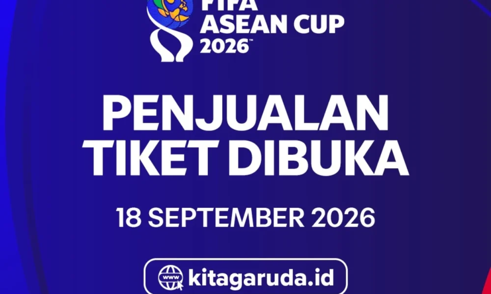 PSSI Rilis Harga Tiket FIFA ASEAN Cup 2026, Mulai Rp100 Ribu