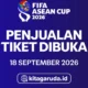 PSSI Rilis Harga Tiket FIFA ASEAN Cup 2026, Mulai Rp100 Ribu