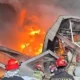 Pabrik Plastik di Balaraja Terbakar Hebat, Kerugian Ditaksir hingga Rp10 M