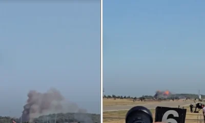Pesawat Jet F 4 Phantom Jatuh saat Pertunjukan di Yunani, Dua Pilot Tewas