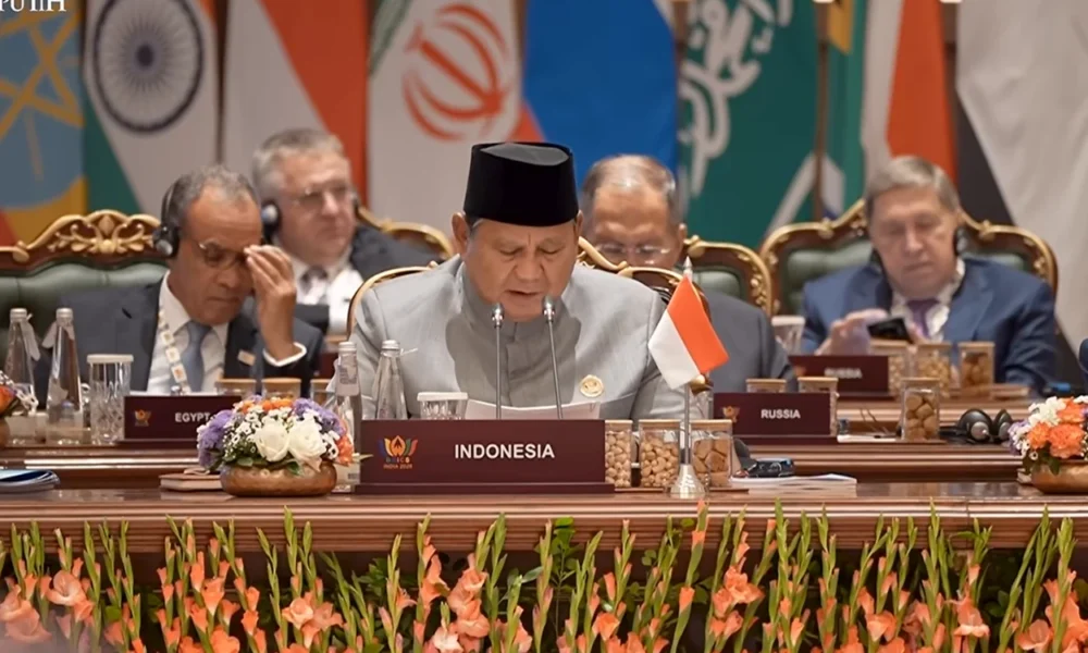 Pidato Prabowo di KTT Brics Kami Tidak Suka Didikte oleh Kekuatan Tertentu, Kami Perkuat Perdamaian