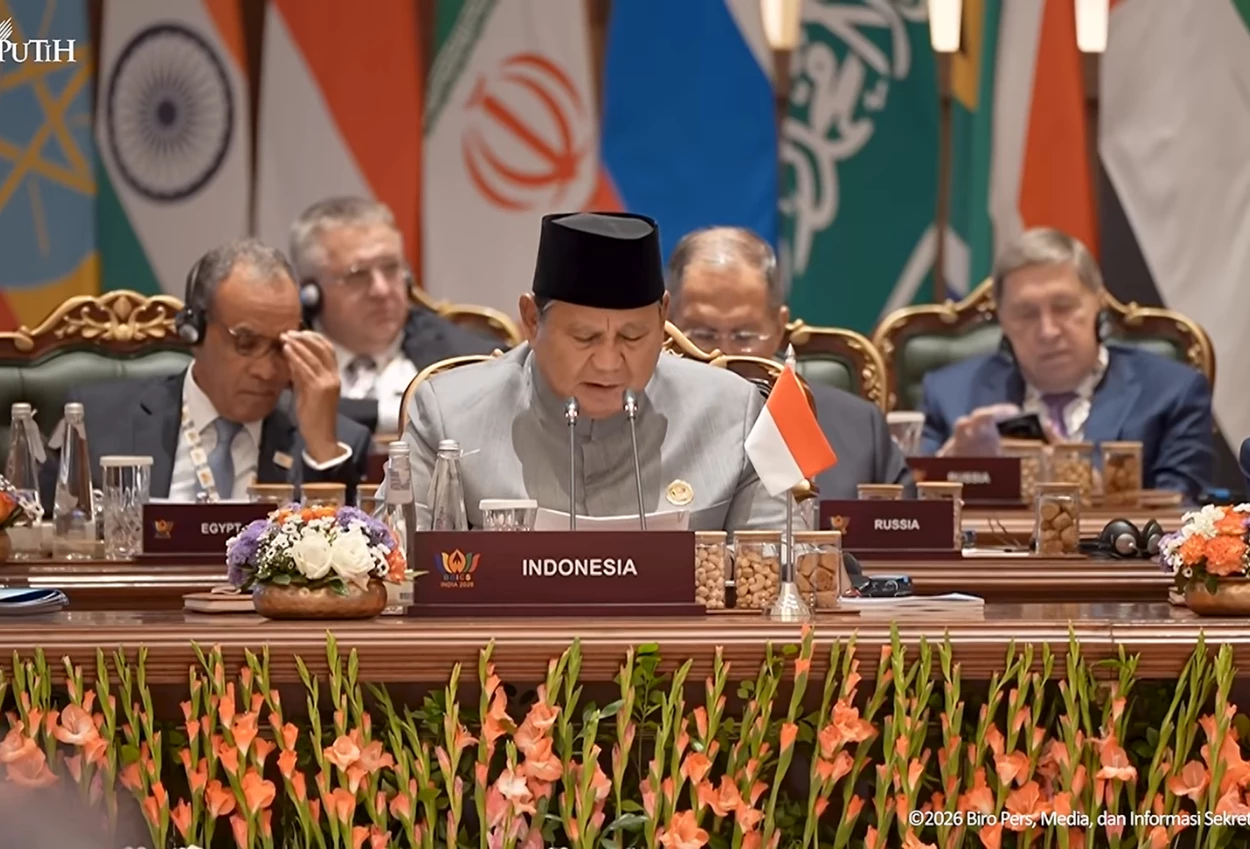 Pidato Prabowo di KTT Brics Kami Tidak Suka Didikte oleh Kekuatan Tertentu, Kami Perkuat Perdamaian
