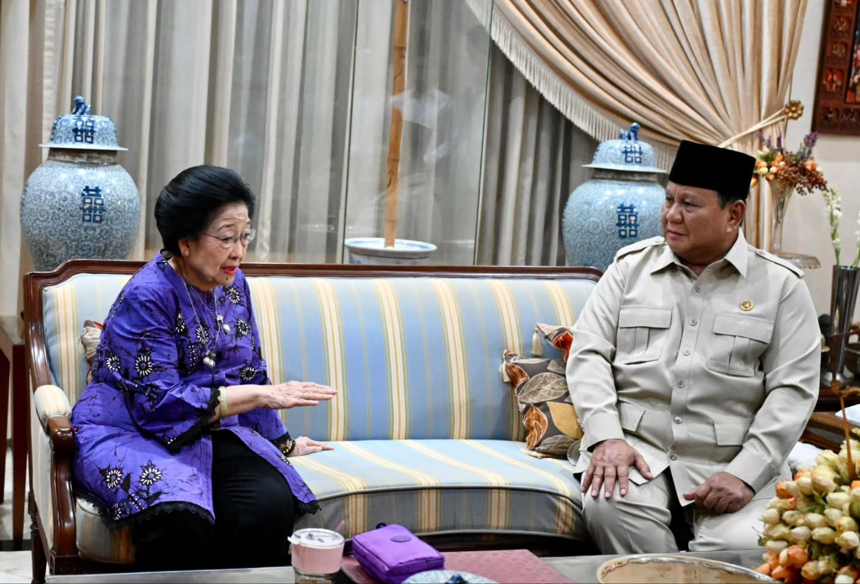 Prabowo Takziah ke Rumah Megawati, Sampaikan Duka atas Wafatnya Guruh