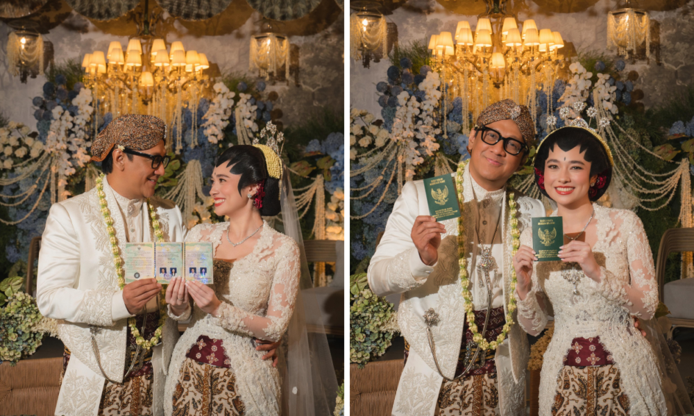 Resmi Menikah dengan Amanda Rigby, Andre Taulany Kami Telah Mengikat Janji Suci atas Restu Keluarga dan Anak Anak