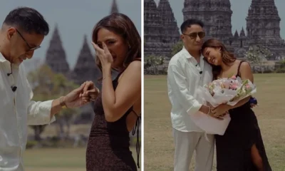 So Sweet! Marion Jola Dilamar Kekasih di Candi Prambanan