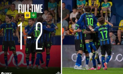 Villarreal vs Real Betis 1 2 Betis Balikkan Keadaan dalam 4 Menit
