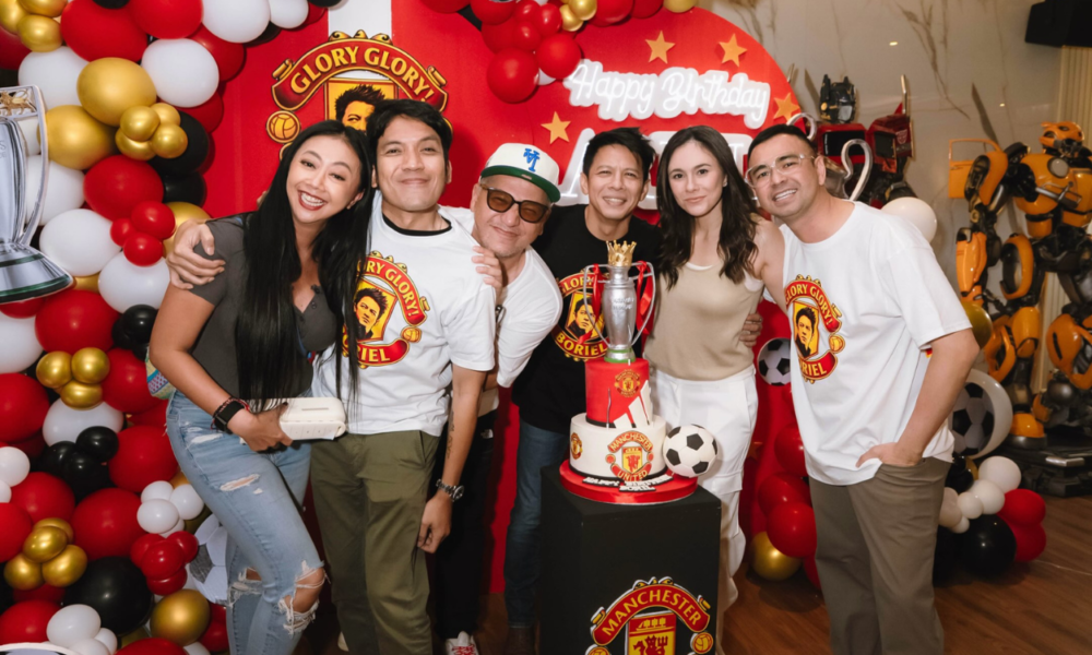 Wulan Guritno Hadir di Acara Ulang Tahun Ariel NOAH