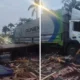 2 Truk Kecelakaan di Depan Gedung DPR RI Muatan Berserakan, Lalin Pagi Ini Macet