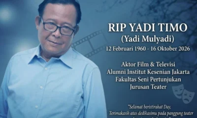 Aktor Senior Yadi Timo Meninggal Dunia di Usia 66 Tahun