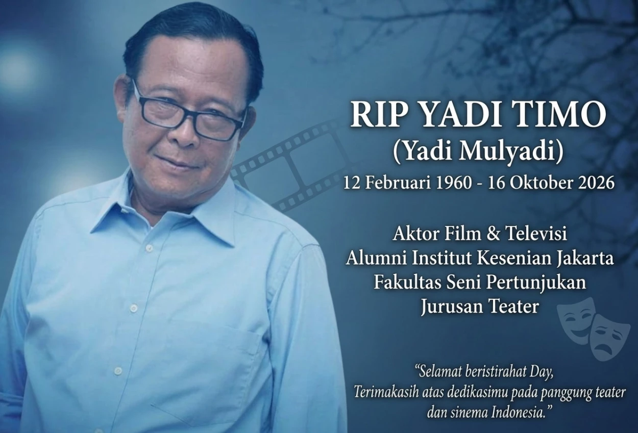 Aktor Senior Yadi Timo Meninggal Dunia di Usia 66 Tahun