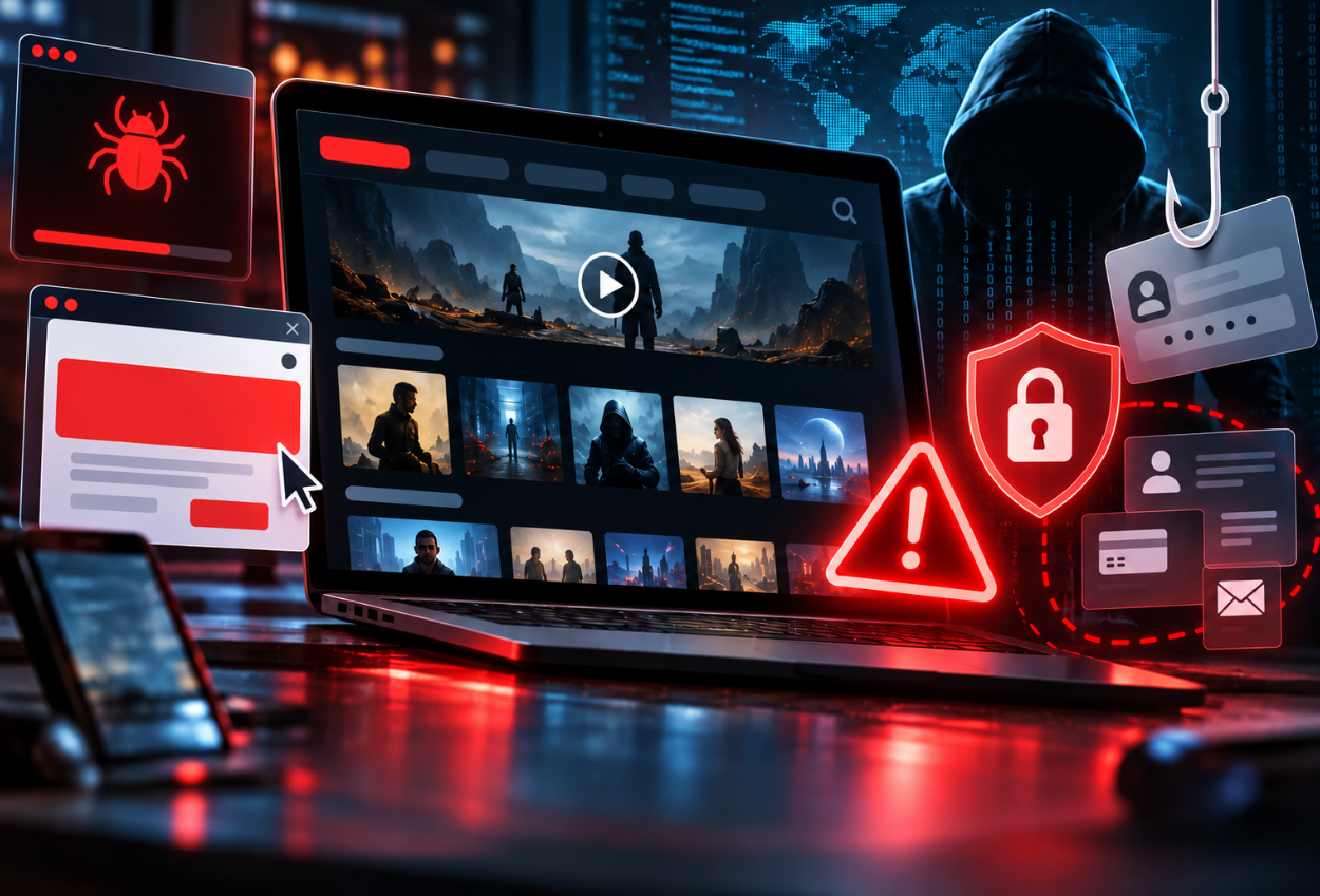 Apakah IDLIX Aman? Risiko Malware, Iklan, dan Pencurian Data