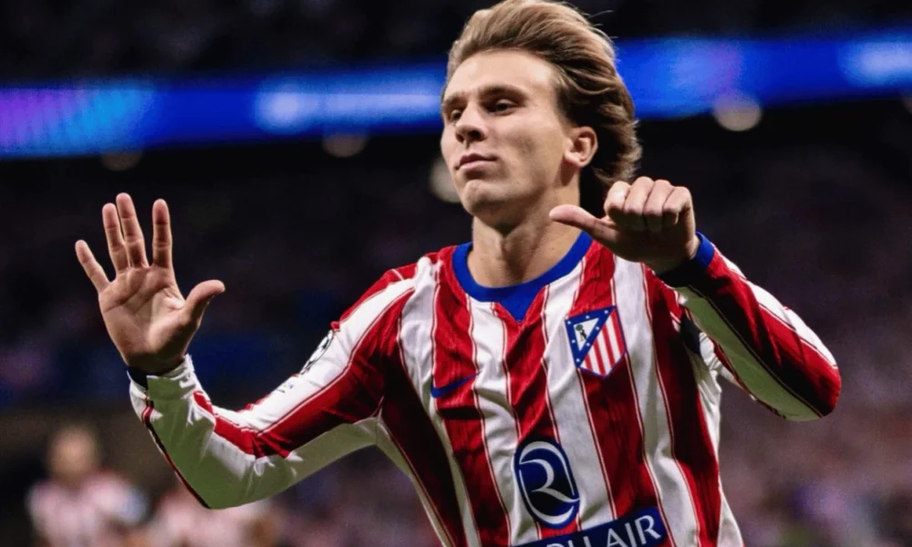Atlético Madrid vs Man Utd 2 0 Setan Merah Tumbang usai Leny Yoro Kartu Merah