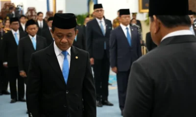 Bahlil Resmi Dilantik jadi Menko Hilirisasi dan Energi Rangkap Menteri ESDM
