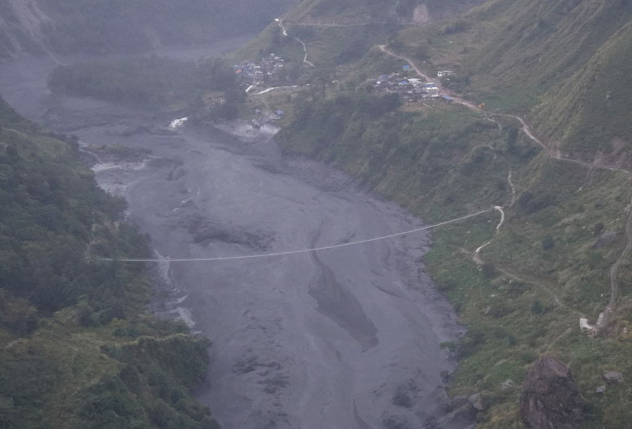 Banjir Bandang Kembali Terjang Nepal, Puluhan Rumah dan Jembatan Hanyut