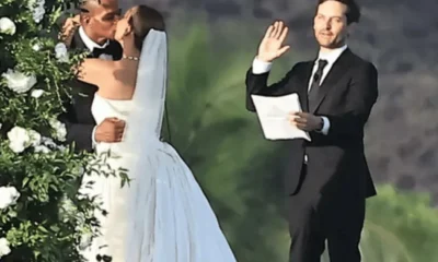 Baru Cerai, Tobey Maguire Pimpin Pernikahan Mantan Istri dengan Suami Konglomerat