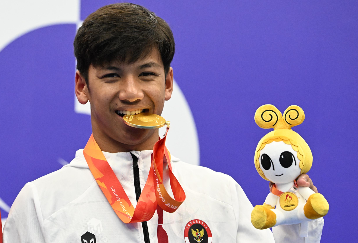 Baru Debut, Abdil Majid Rahman Raih Emas di Asian Para Games