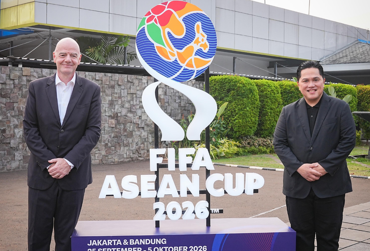 Bos FIFA, Gianni Infantino Tiba di Indonesia jelang Final FIFA ASEAN Cup
