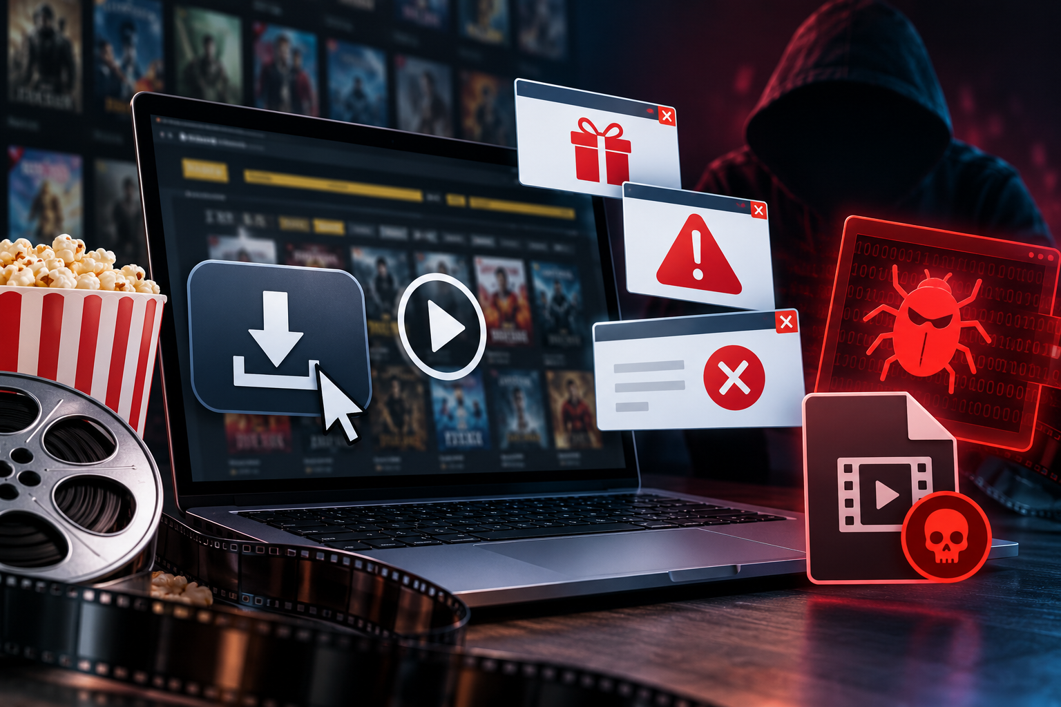 Download Film LK21 Aman atau Tidak? Kenali Risiko File, Pop up dan Malware