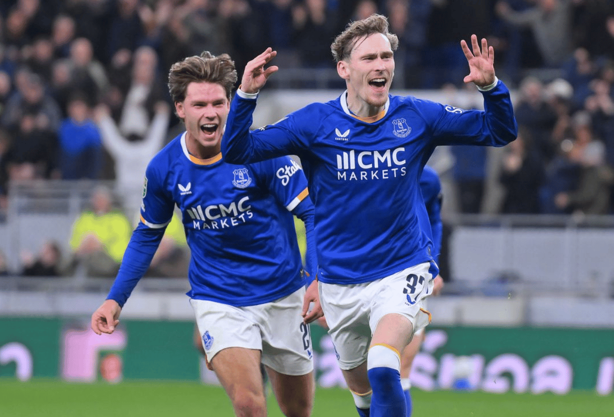 Everton vs Newcastle 3 1 Everton Amankan Tiket Perempat Final Carabao Cup