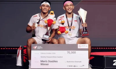 FajarFikri Juara Denmark Open 2026 usai Tumbangkan Ganda Malaysia