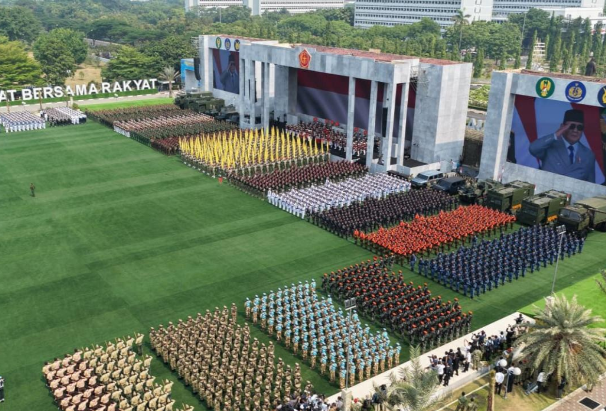 HUT ke 81 TNI, Prabowo Resmikan 204 Satuan Baru TNI