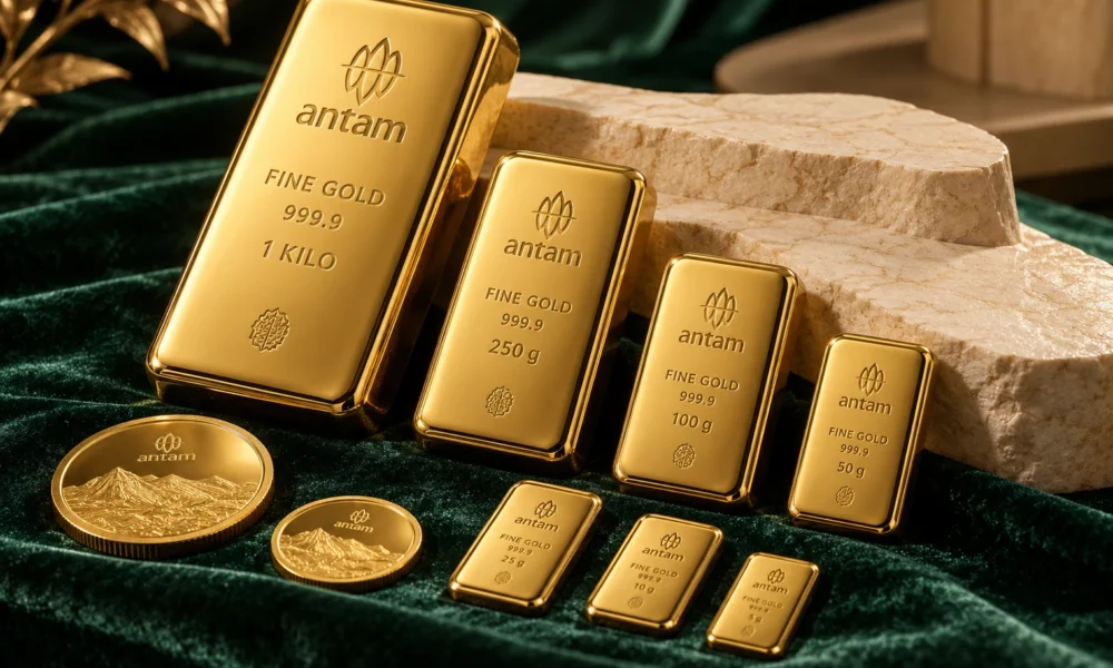 Harga Emas Antam Hari Ini 16 Oktober 2026 Naik Tipis