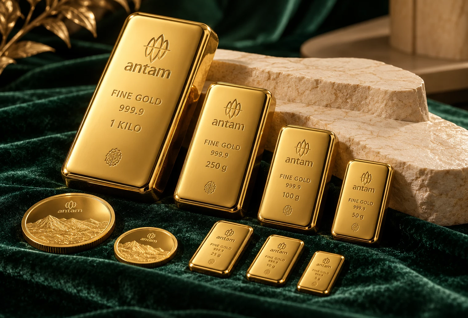 Harga Emas Antam Hari Ini 16 Oktober 2026 Naik Tipis