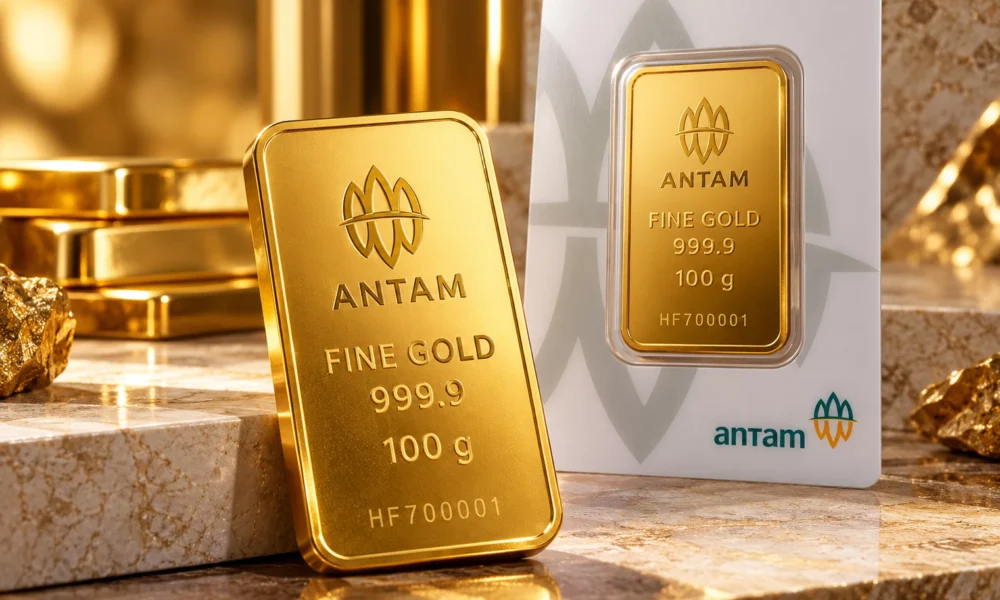 Harga Emas Antam Hari Ini 28 Oktober 2026 Naik Rp20.000 per Gram