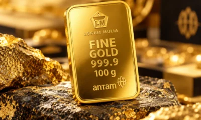 Harga Emas Antam Hari Ini 30 Oktober 2026 Turun Dua Hari Berturut turut