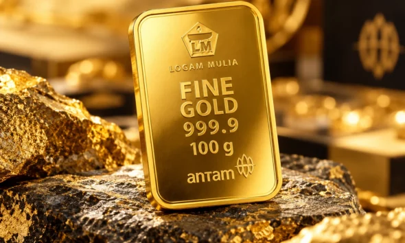 Harga Emas Antam Hari Ini 30 Oktober 2026 Turun Dua Hari Berturut turut