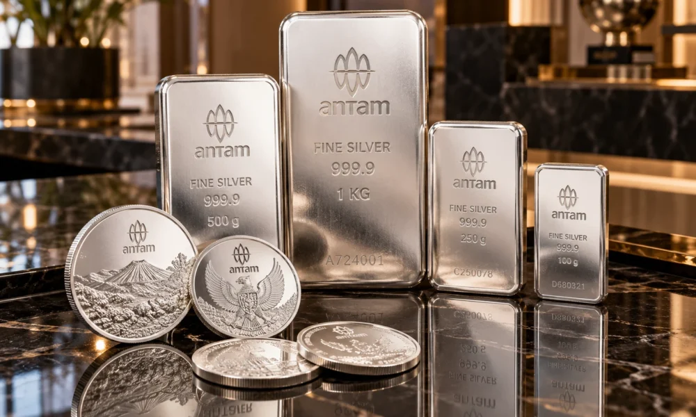 Harga Perak Antam Hari Ini 12 Oktober 2026 Merangkak Naik ke Level Rp40.950 per Gram