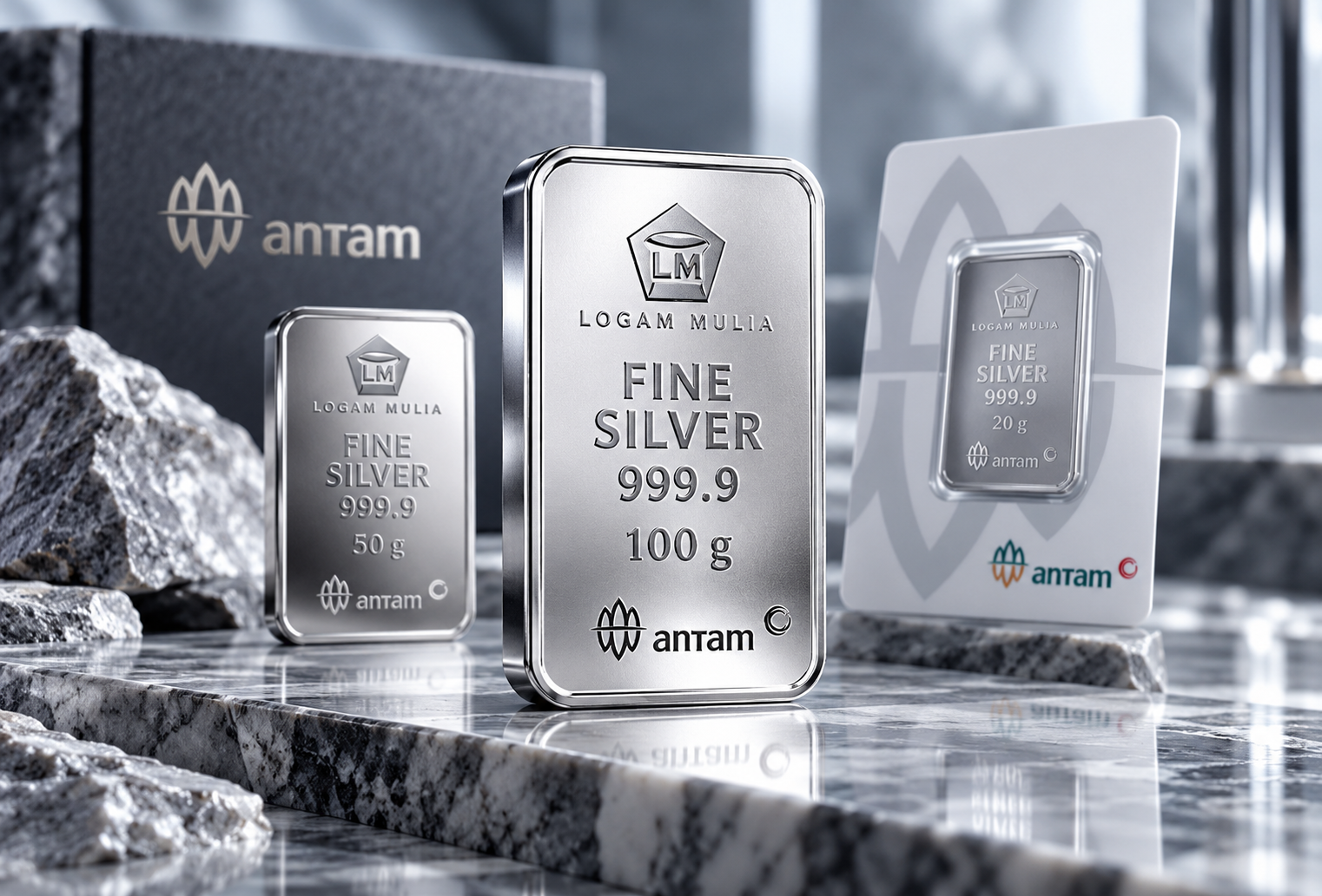 Harga Perak Antam Hari Ini 21 Oktober 2026 Meroket Lagi, Berapa per Gram