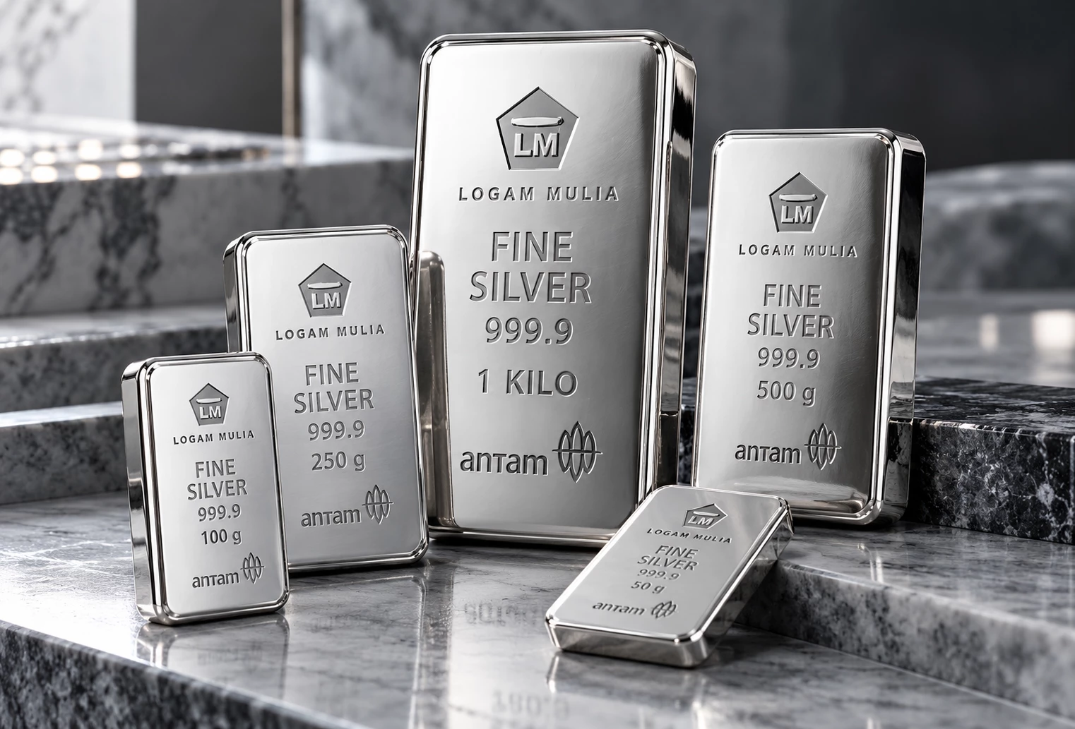 Harga Perak Antam Hari Ini 30 Oktober 2026 Anjlok Rp1.050 jadi Rp35.650 per Gram