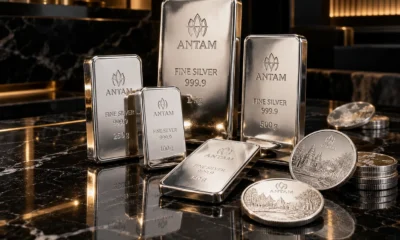 Harga Perak Antam Hari Ini 9 Oktober 2026 Ambruk Sentuh Level Rp39.900 per Gram