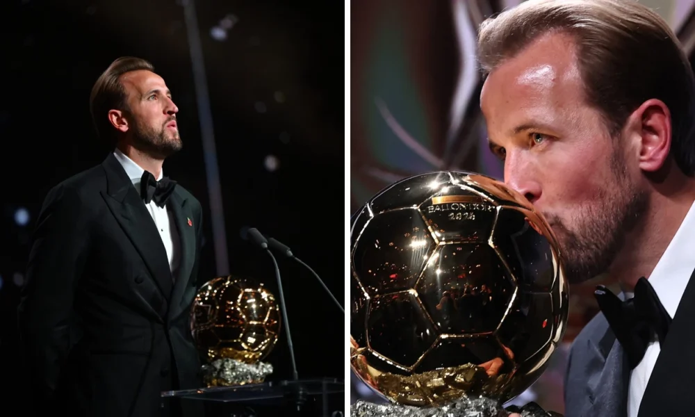 Harry Kane Resmi Raih Penghargaan Ballon d'Or