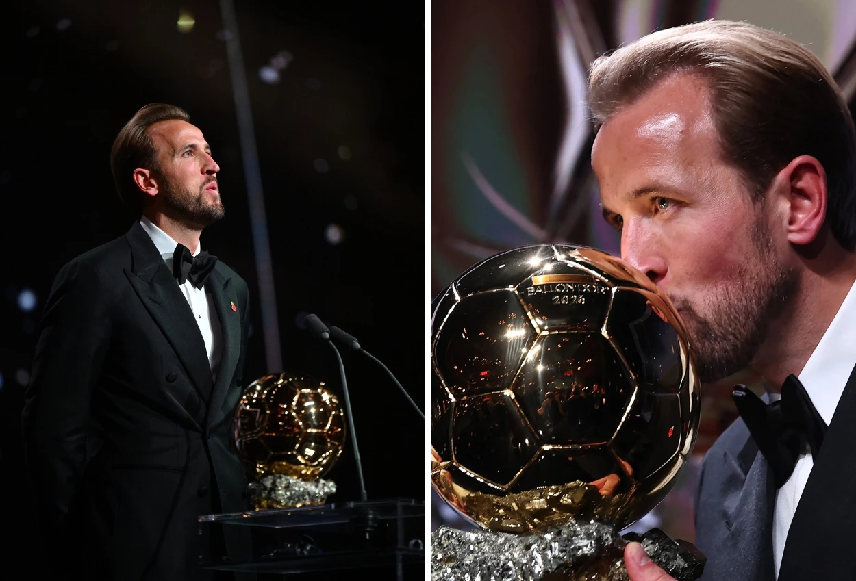 Harry Kane Resmi Raih Penghargaan Ballon d'Or
