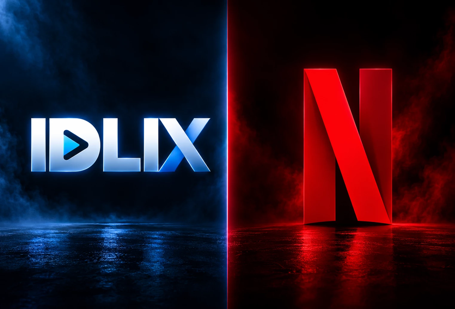IDLIX vs Netflix Beda Lisensi, Keamanan, Katalog dan Aplikasi